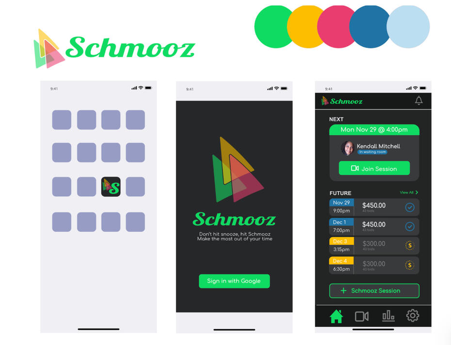 Triangles - Dark Theme